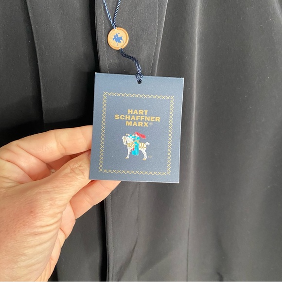 Hart Schaffner Marx Hartsdale Water Resistant All Weather Coat, NWT, size 46L. - Picture 7 of 13